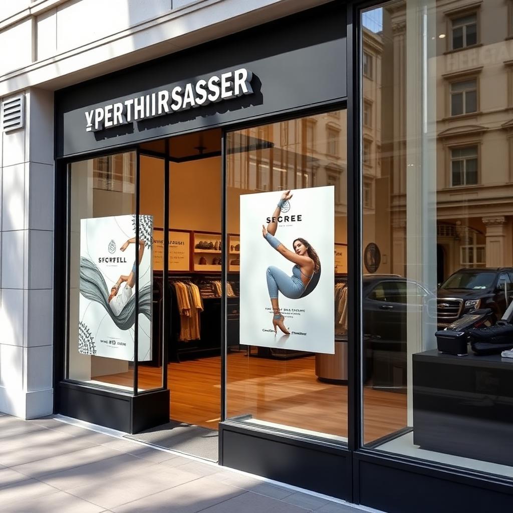Retail marketing storefront